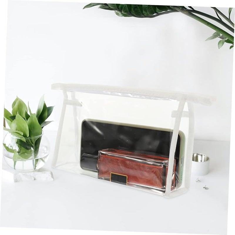 NOLITOY 4pcs Travel Toiletry Kit Compact Makeup Skincare Bag Set Black - Image 3